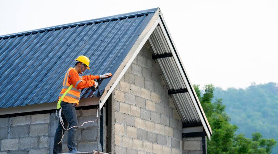 Professional metal roof installation in Seco, KY